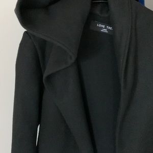 Black Wrap Coat